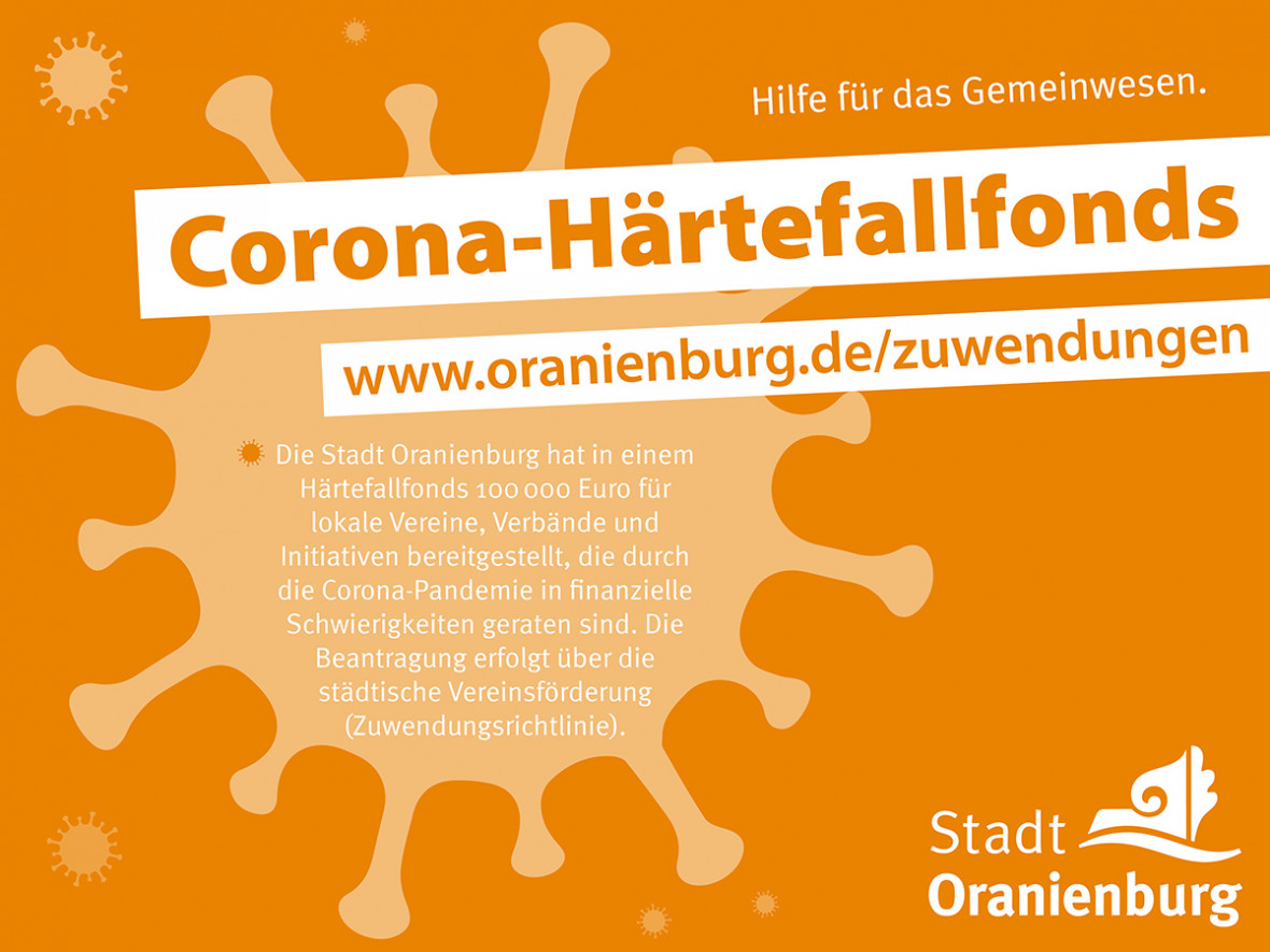 Hrtefallfonds, Grafik: Stadt Oranienburg