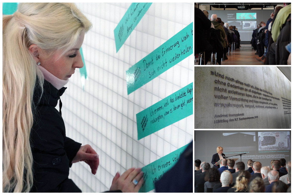 Gedenkveranstaltung im Neuen Museum Sachsenhausen, Foto: Christian Howe