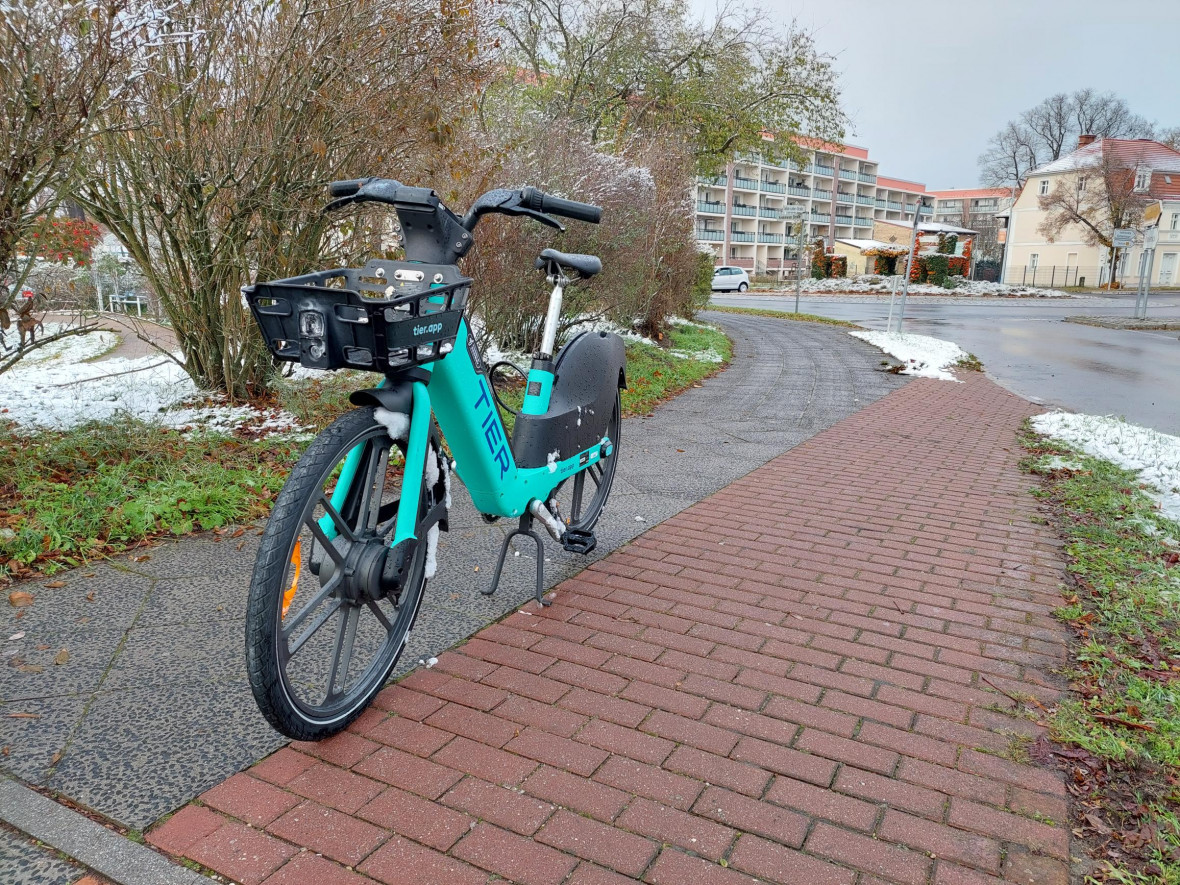 E-Roller und E-Rder der Firma TIER sorgen derzeit fr rger in Oranienburg, Foto: Christian Howe