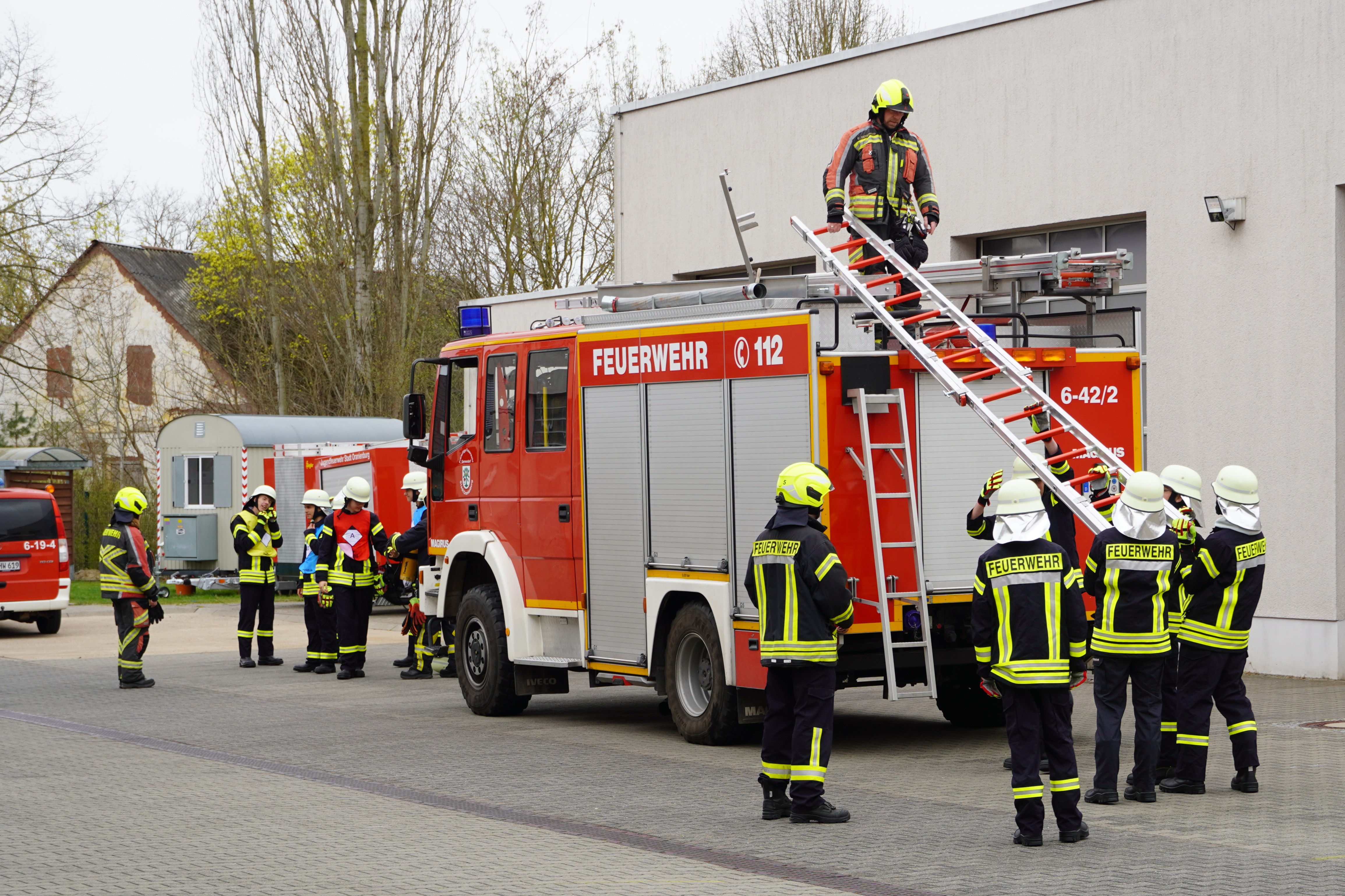 Fördermittel des Bundes für moderne Feuerwachen in Oranienburg, Foto: Christian Howe Fördermittel des Bundes für moderne Feuerwachen in Oranienburg, Foto: Christian Howe